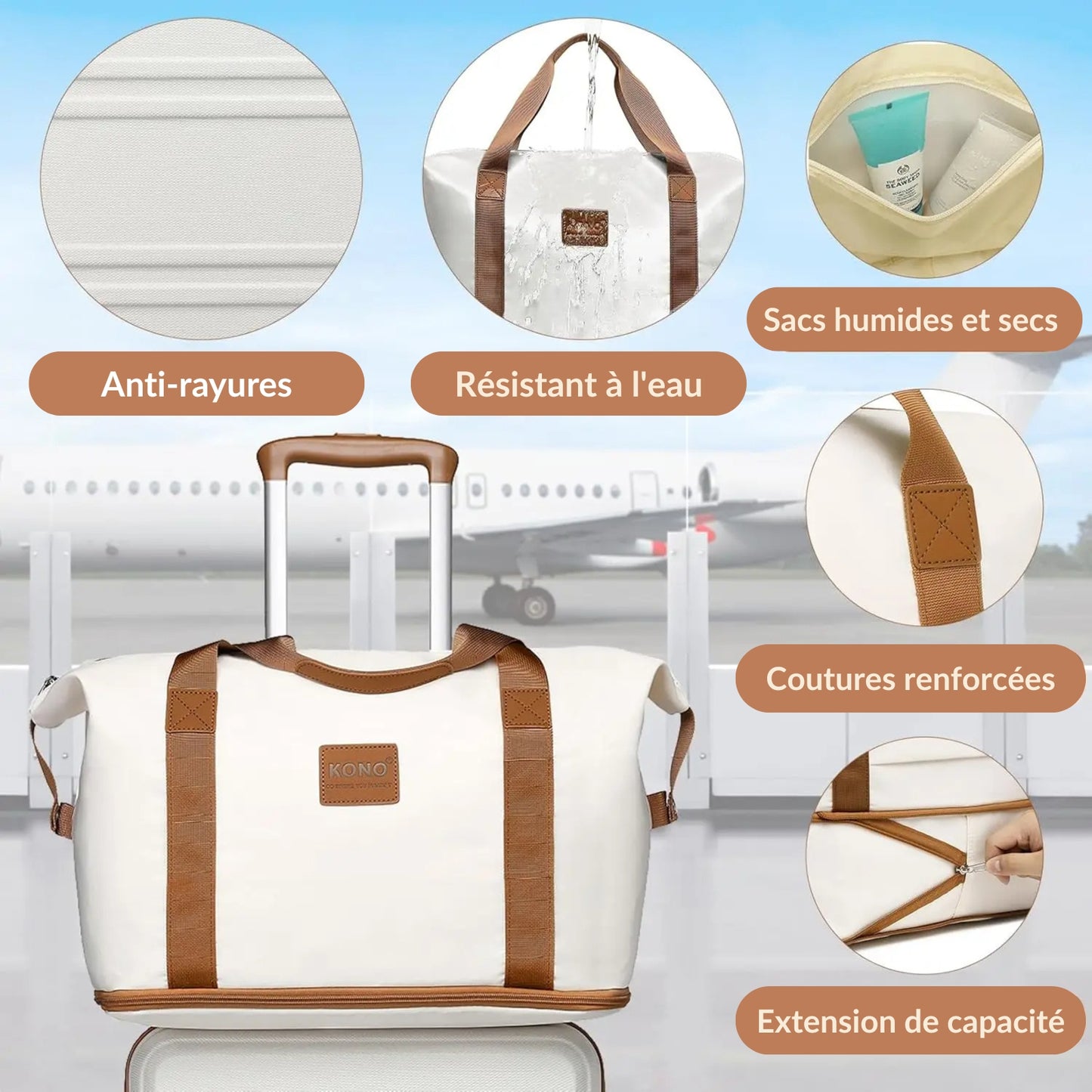 Caractéristiques de Pack Valise 4 en 1