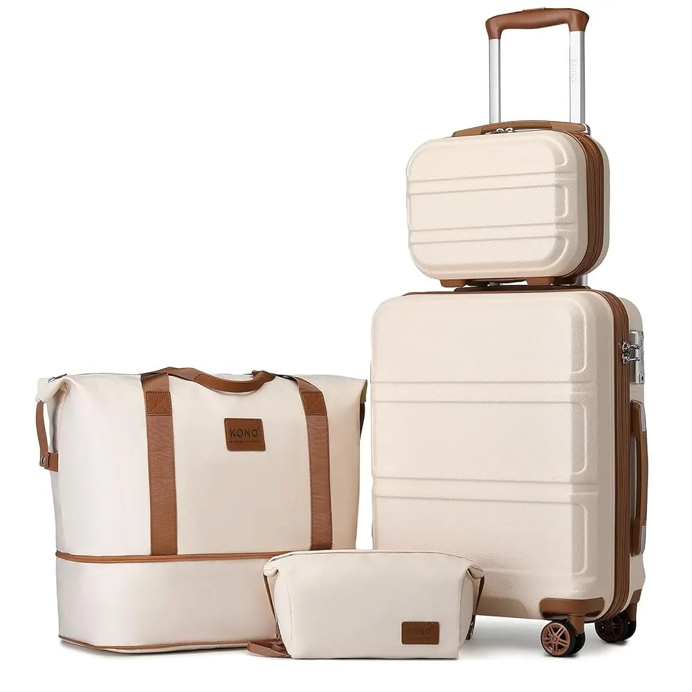 Pack Valise 4 en 1 beige