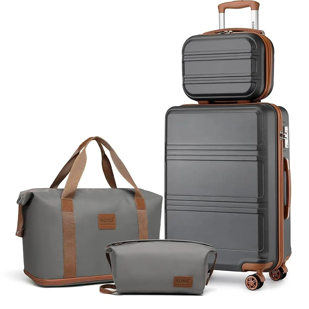 Pack Valise 4 en 1 gris