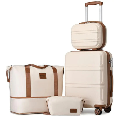 Pack Valise 4 en 1 beige
